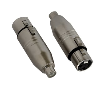 Adapter RCAf/XLRf