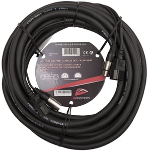 AUDIO COMBI CABLE IEC/XLR-10M