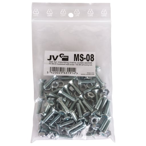 MS-08 50x M4x16 bold-Mennekes