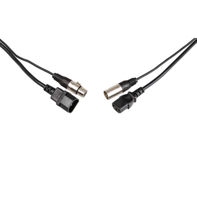 AUDIO COMBI CABLE IEC/XLR-20M
