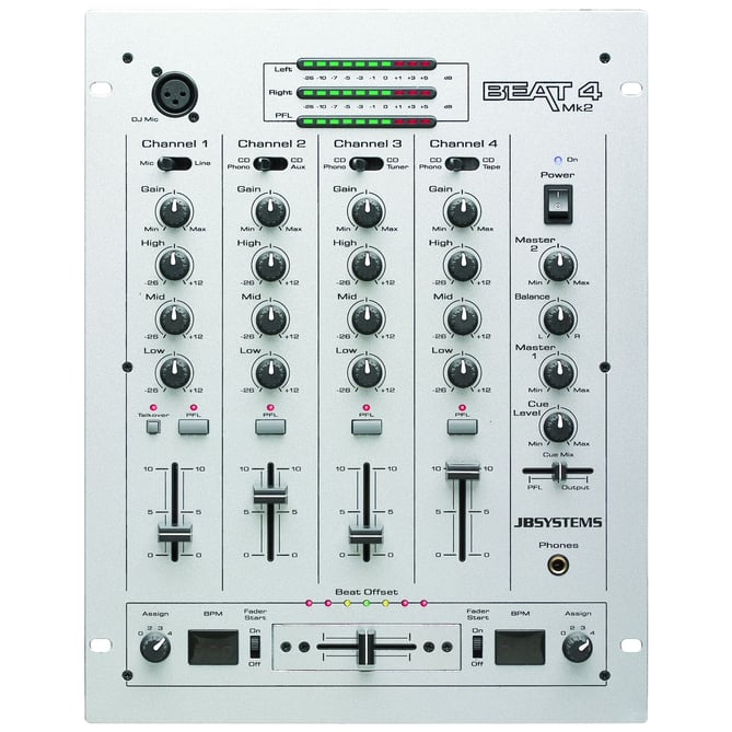 Beat 4 mkII DJ-Mixer          