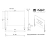 HEALTH-SCREEN SET 100x75 CLAMP