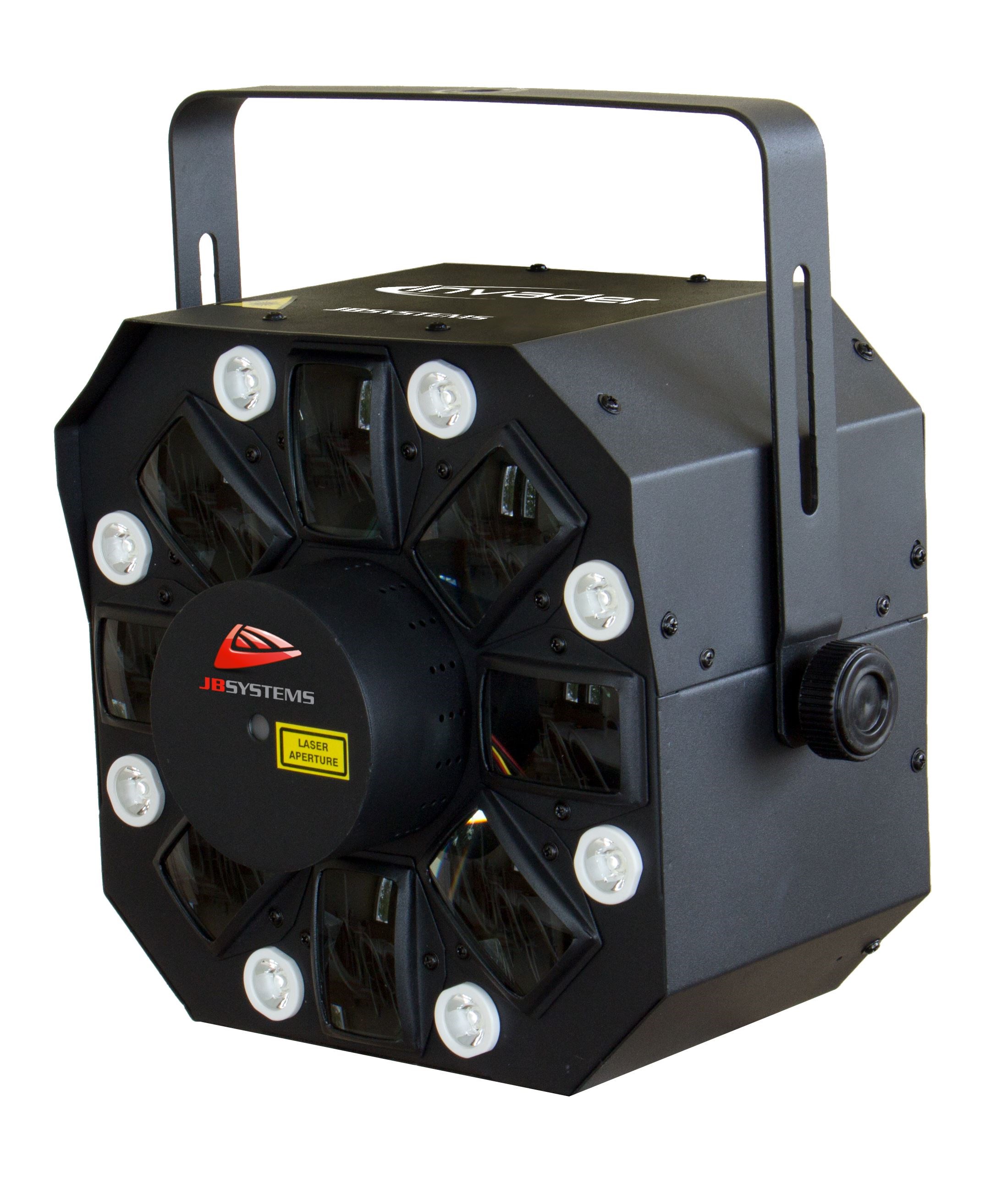 Multieffect: 23W led effect + 200mW red+green laser
