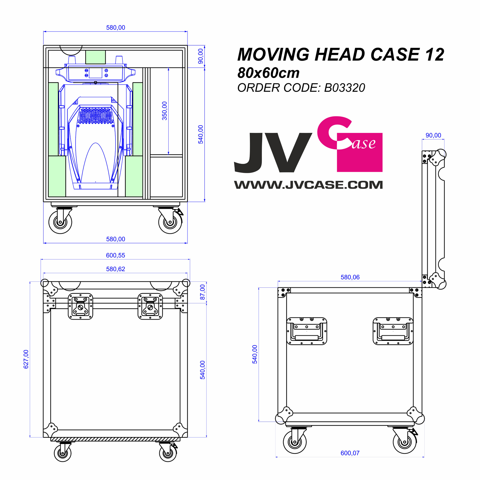 MOVING HEAD CASE 12, foto 4 van 4